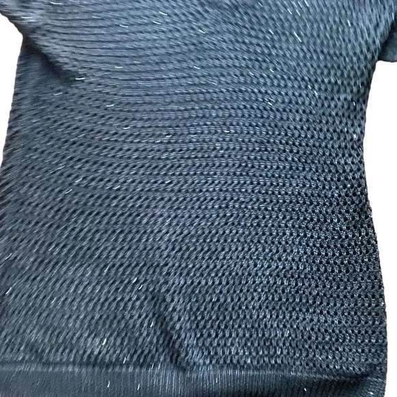 Lane Bryant Womens Size 18/20 Knit Black Sparkly Sweater Long Sleeve Pre-owned - Picture 4 of 12